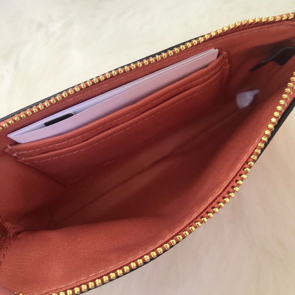 Coach NWT Peach Wristlet - Picture 6 of 7